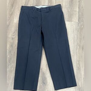 Ballin Relax 36W 27L Wrinkle Free Non-Iron Navy Classic Chino Trouser